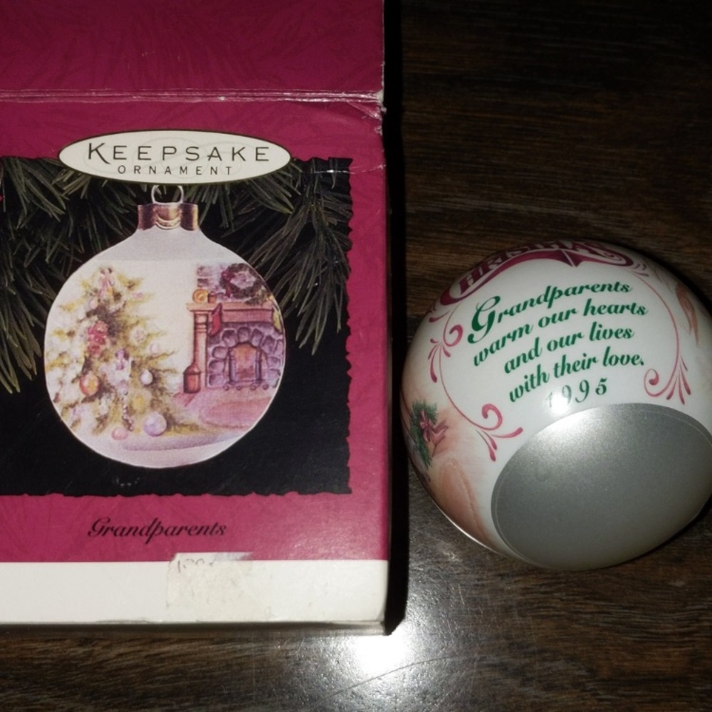 1995 hallmark grandparent ornament